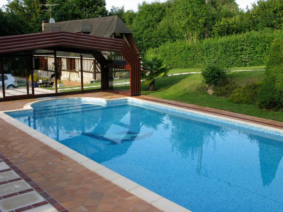 Vila Maison Avec Piscine A Honfleur Genneville Exteriér fotografie